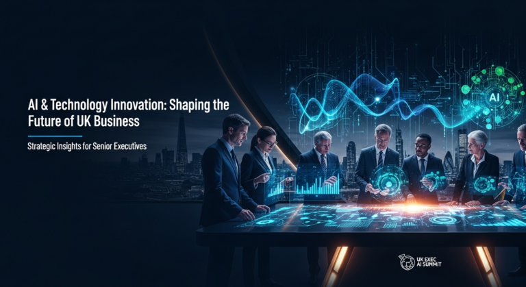 Technology and Innovation in the Age of AI: What Senior Leaders Need to Know