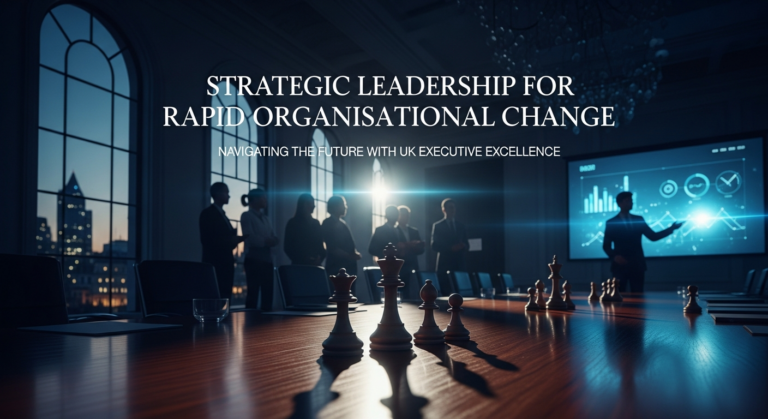 Strategic Leadership in an Era of Rapid Change: Frameworks for Executive Decision-Making