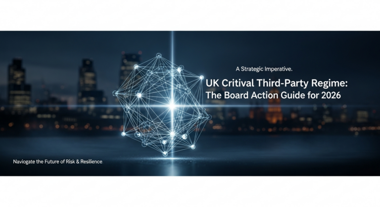 UK Critical Third-Party Regime: The Board Action Guide for 2026