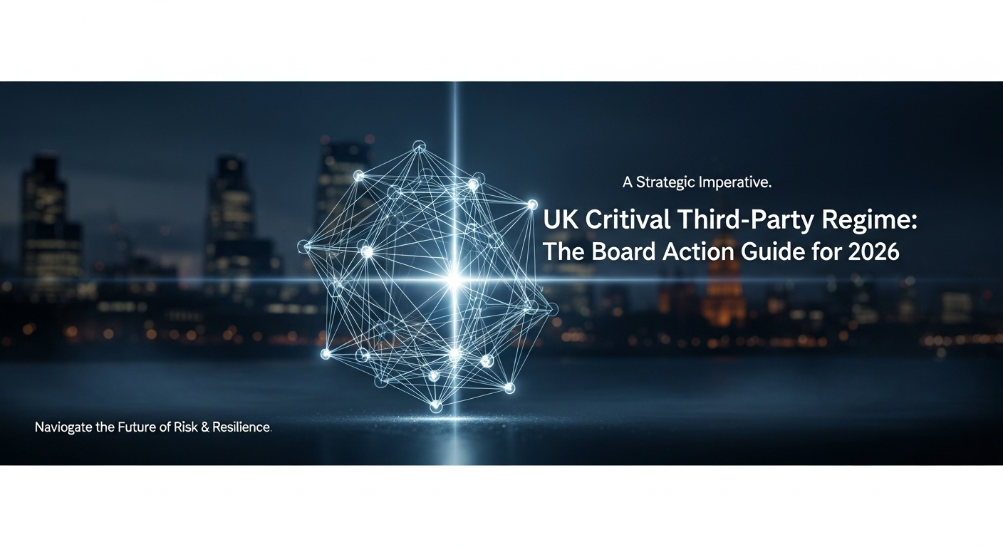 UK Critical Third-Party Regime: The Board Action Guide for 2026