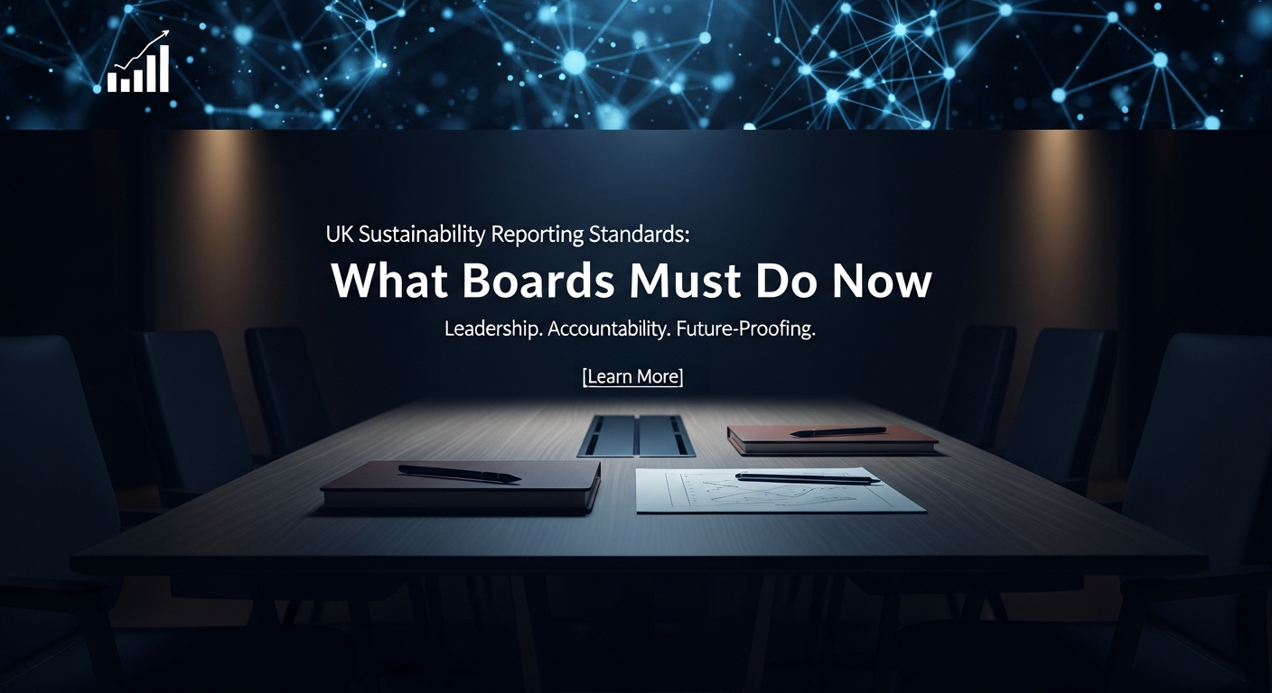 UK Sustainability Reporting Standards: What Boards Must Do Now