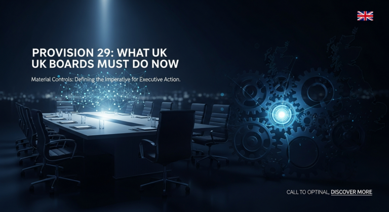 Provision 29: What UK Boards Must Do on Material Controls Now