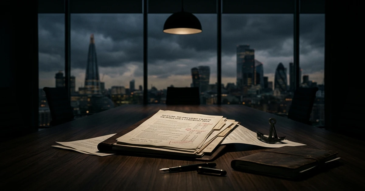 Failure to Prevent Fraud: A UK Director's Checklist for 2026 | INFORMD Executive Briefing